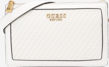 GUESS Crossbody Bag 'Abey' in White: front