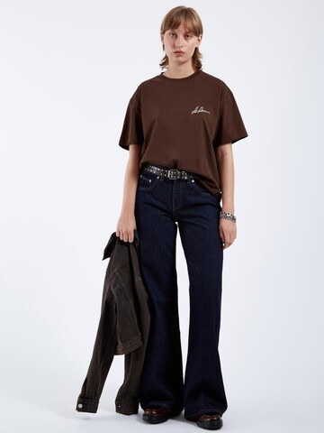 Dr. Denim Shirt 'Bace Tee'‌‌‌‌‌‌‌‌‌ in Braun