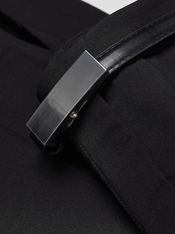 MANGO Normalny krój Spodnie 'PICCOLA' w kolorze czarny