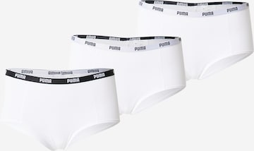 PUMA Kalhotky – bílá: přední strana
