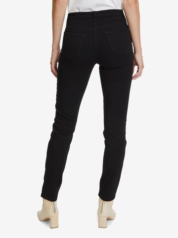 Betty Barclay Slimfit Perfect Body-Jeans mit Steppungen in Schwarz