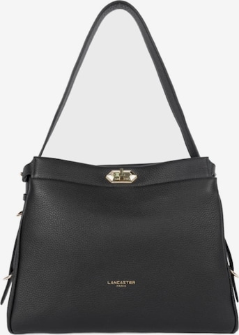 juoda LANCASTER Paris Rankinė ant peties 'Lancaster Sac hobo Avec fermoir L Lady ROMY Noir': priekis