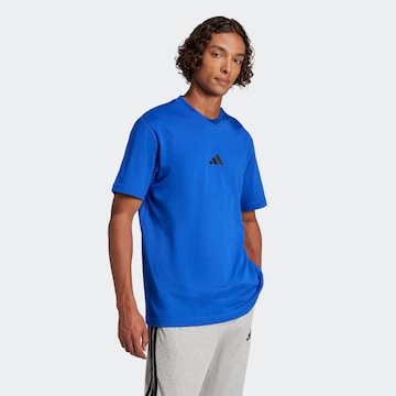 ADIDAS SPORTSWEAR Λειτουργικό μπλουζάκι 'Essentials' σε μπλε