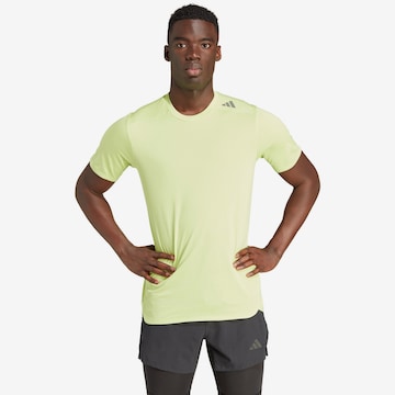 ADIDAS PERFORMANCE - Camisa funcionais 'Designed 4 Hiit' em verde
