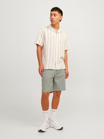 JACK & JONES Normální Chino kalhoty 'ACE SUMMER' – zelená