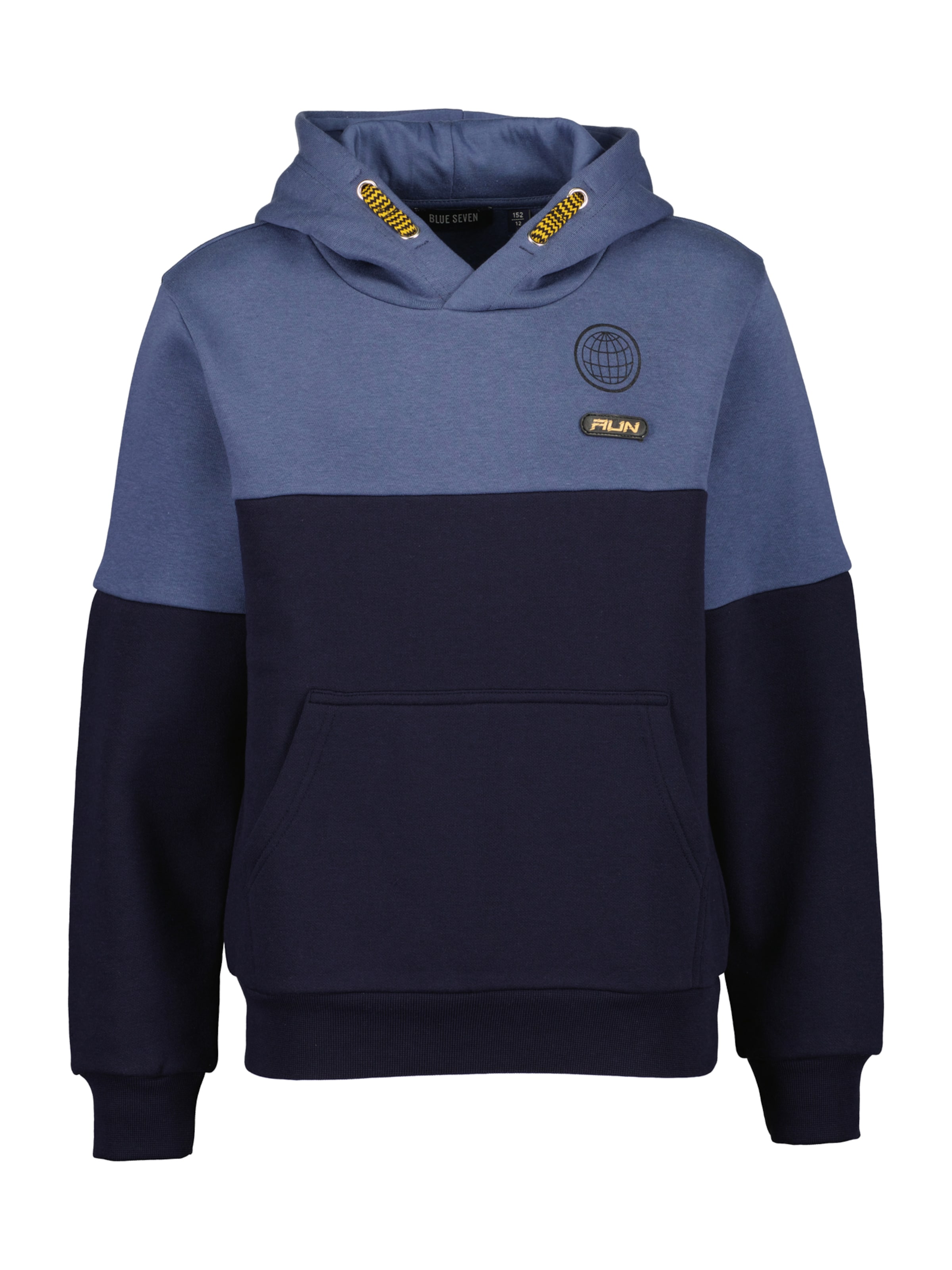 Sweat BLUE SEVEN en bleu : devant