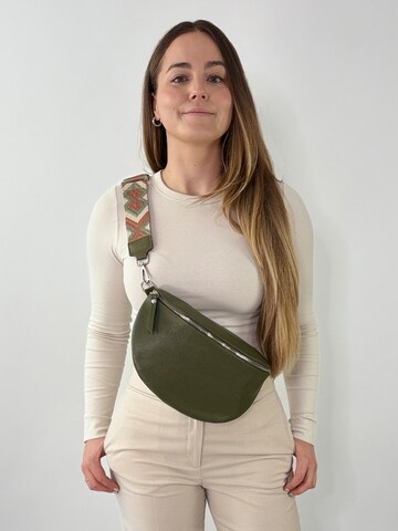 lePelou Fanny Pack 'JUNA large' in Green