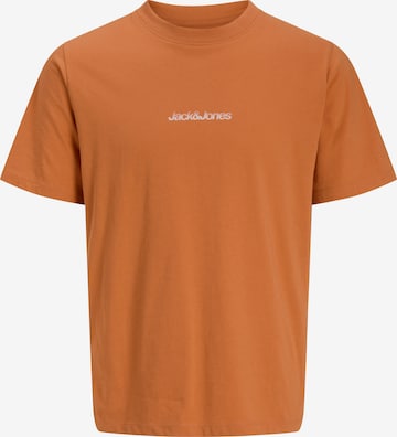 JACK & JONES Футболка 'JCOECHO' в Оранжевый: спереди