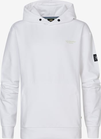 Petrol Industries Sweatshirt in Weiß: Vorderseite