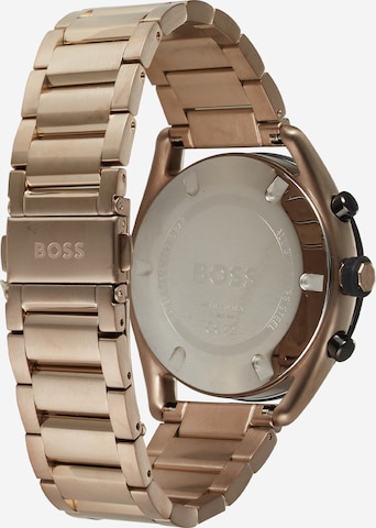 BOSS Black Analog watch in Gold