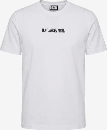 DIESEL Shirt 'T-JUST 250231' in Wit: voorkant
