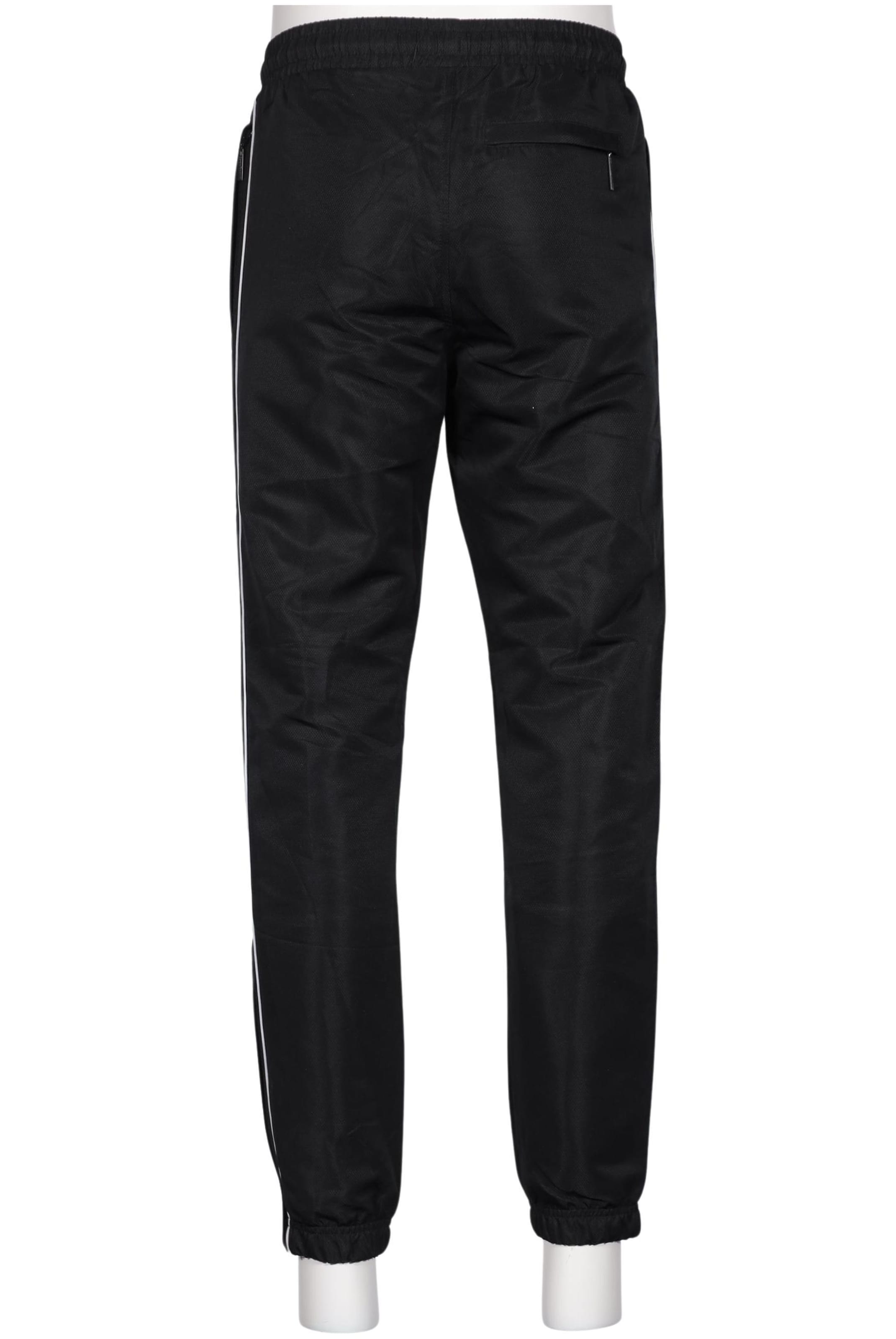 Sergio Tacchini Stoffhose 31-32 in Schwarz