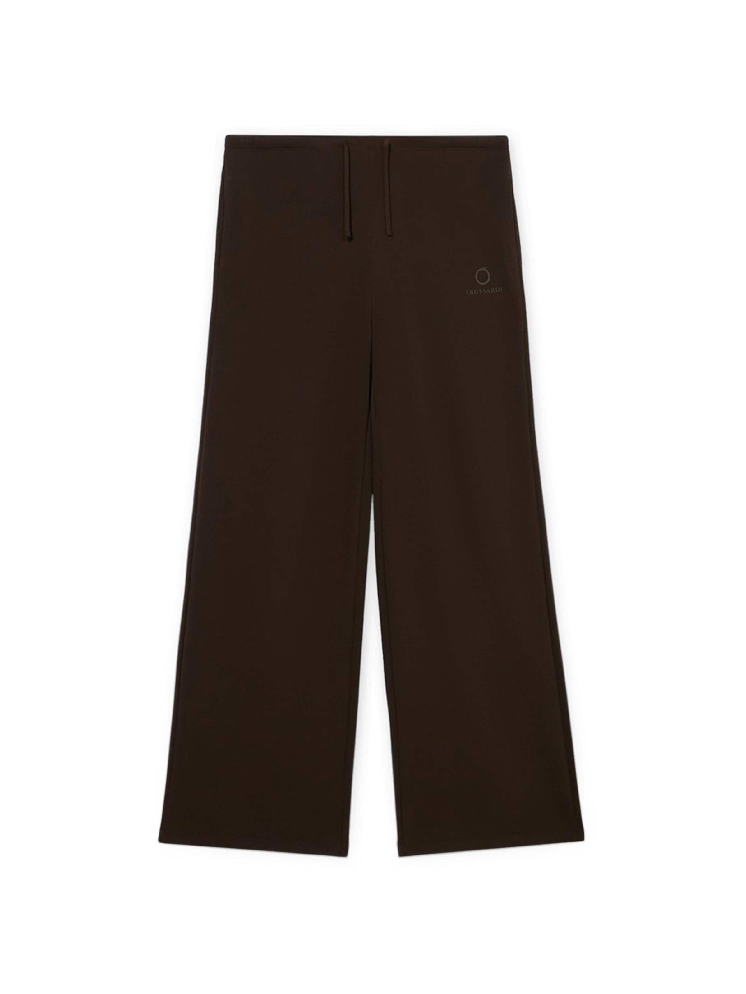 Trussardi Pants in Brown: front
