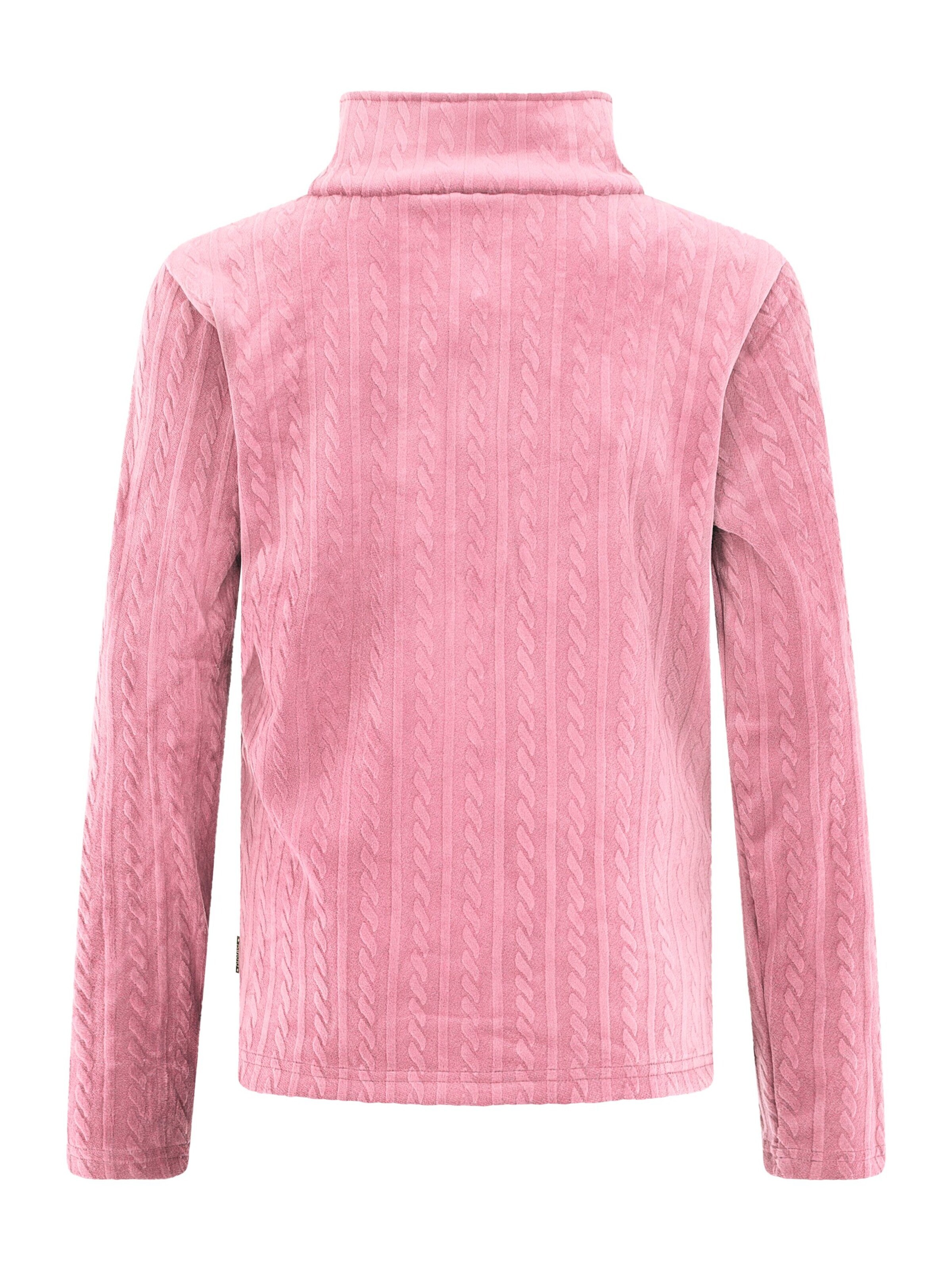 PROTEST Sportief sweatvest 'PRTEileen JR' in Roze