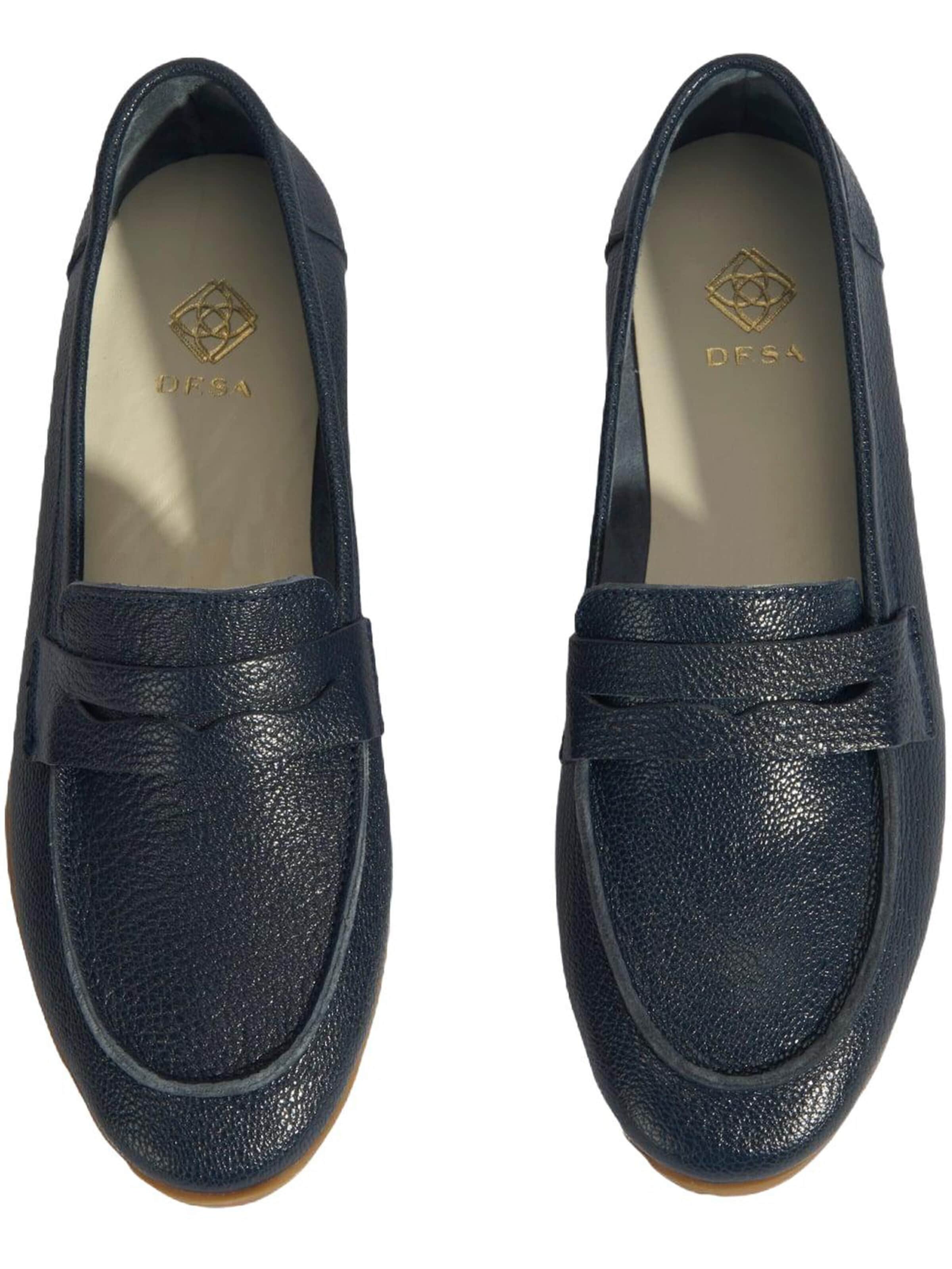 Desa Moccasins 'Beleg' in Blue