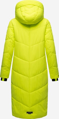 MARIKOO Płaszcz zimowy 'Nadaree XVI' w kolorze żółty
