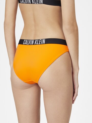 Calvin Klein Swimwear Bikinibroek in Oranje