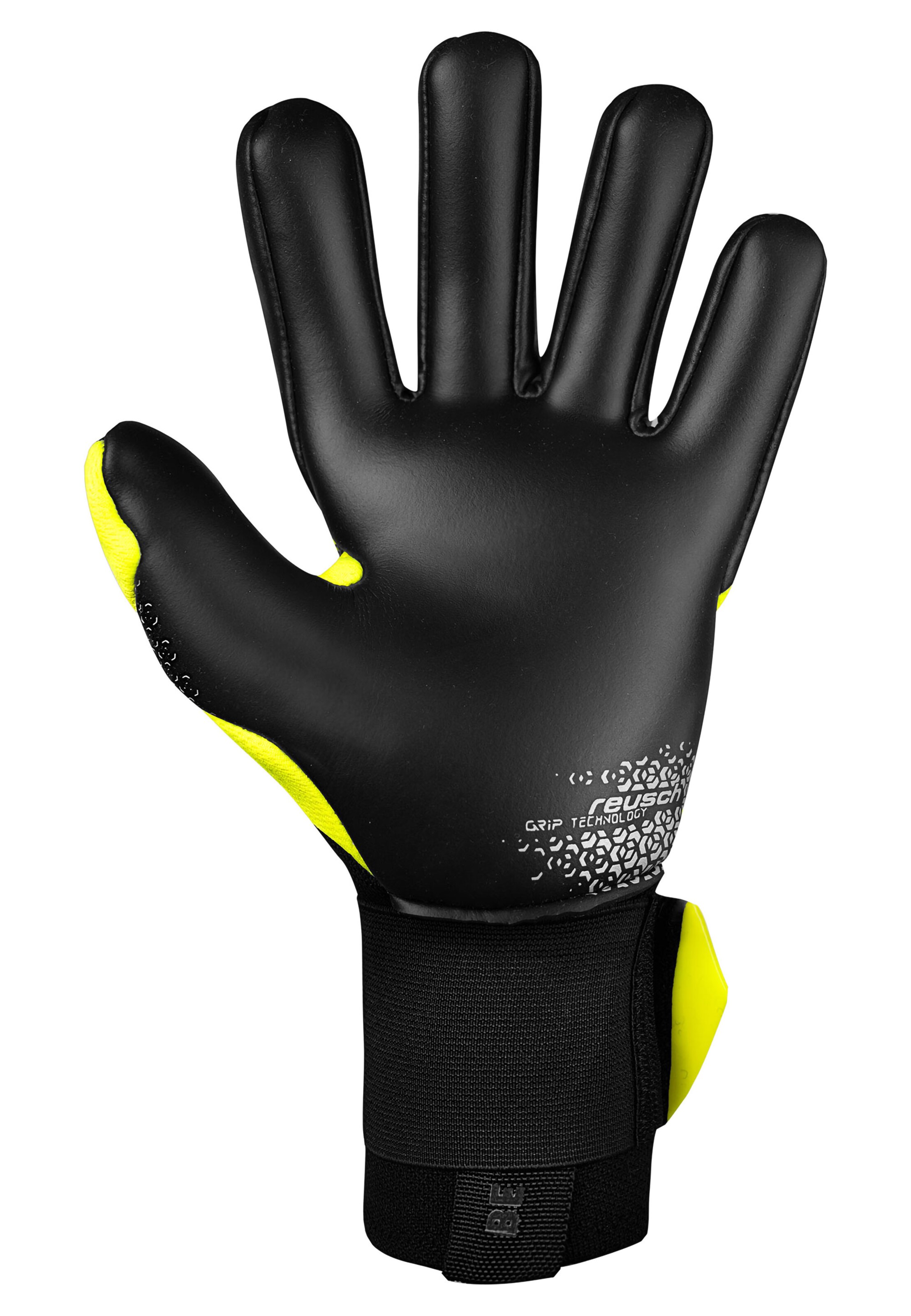 REUSCH Sports gloves 'Attrakt Gold X NC Gravity' in Black