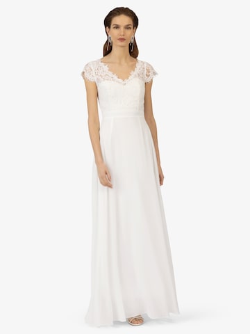 Kraimod Evening Dress in White: front