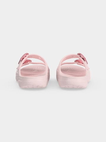 Crocs Μιούλ 'Saturday Enamel Buckle' σε ροζ