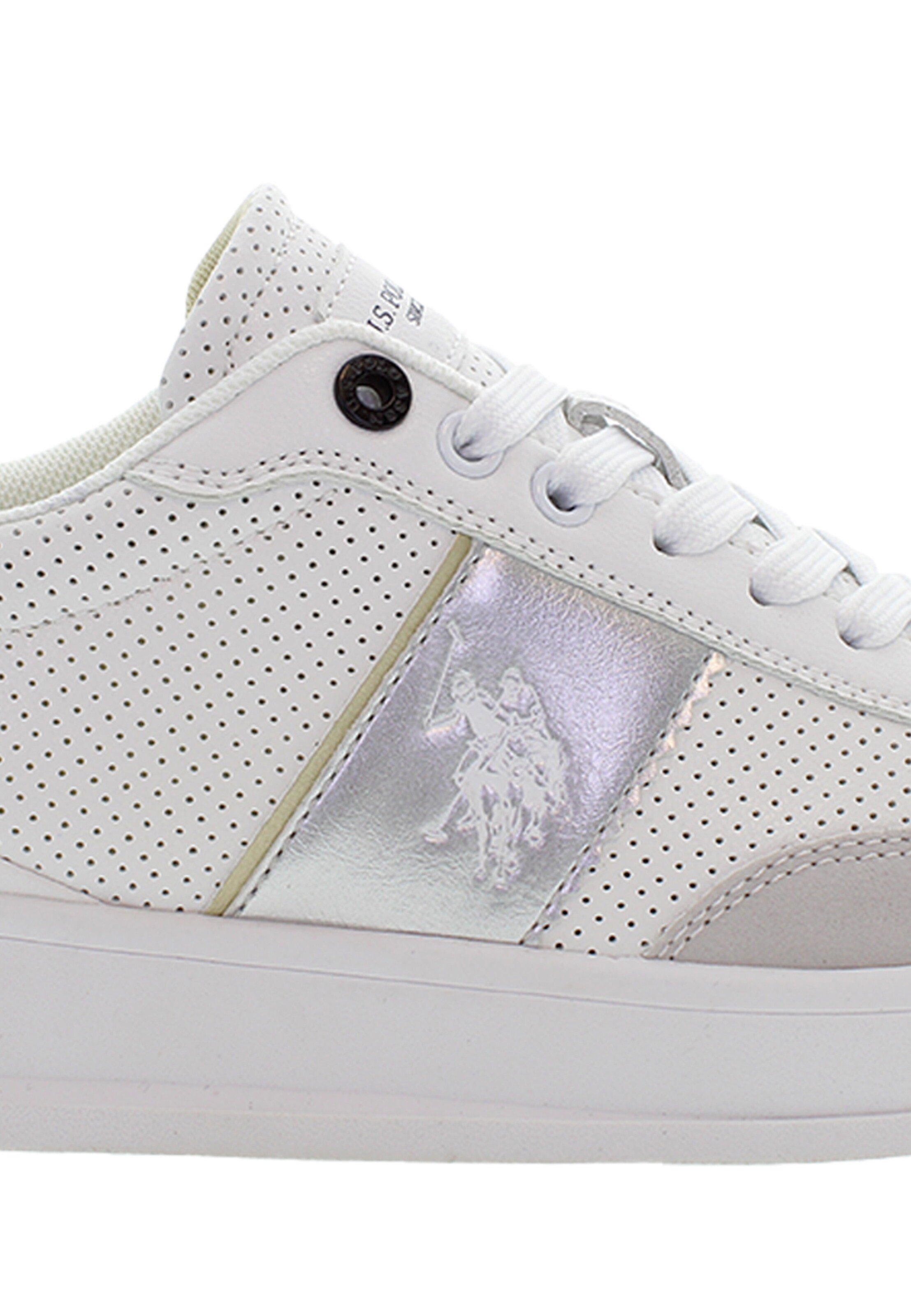 Sneaker bassa di U.S. POLO ASSN. in bianco