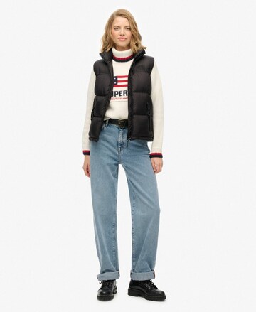 Superdry Bodywarmer in Zwart