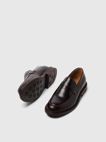 SELECTED HOMME Instappers 'SLHCARTER' in Bruin