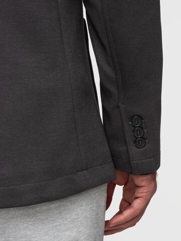 Ombre Slim Fit Businesshemd in Grau
