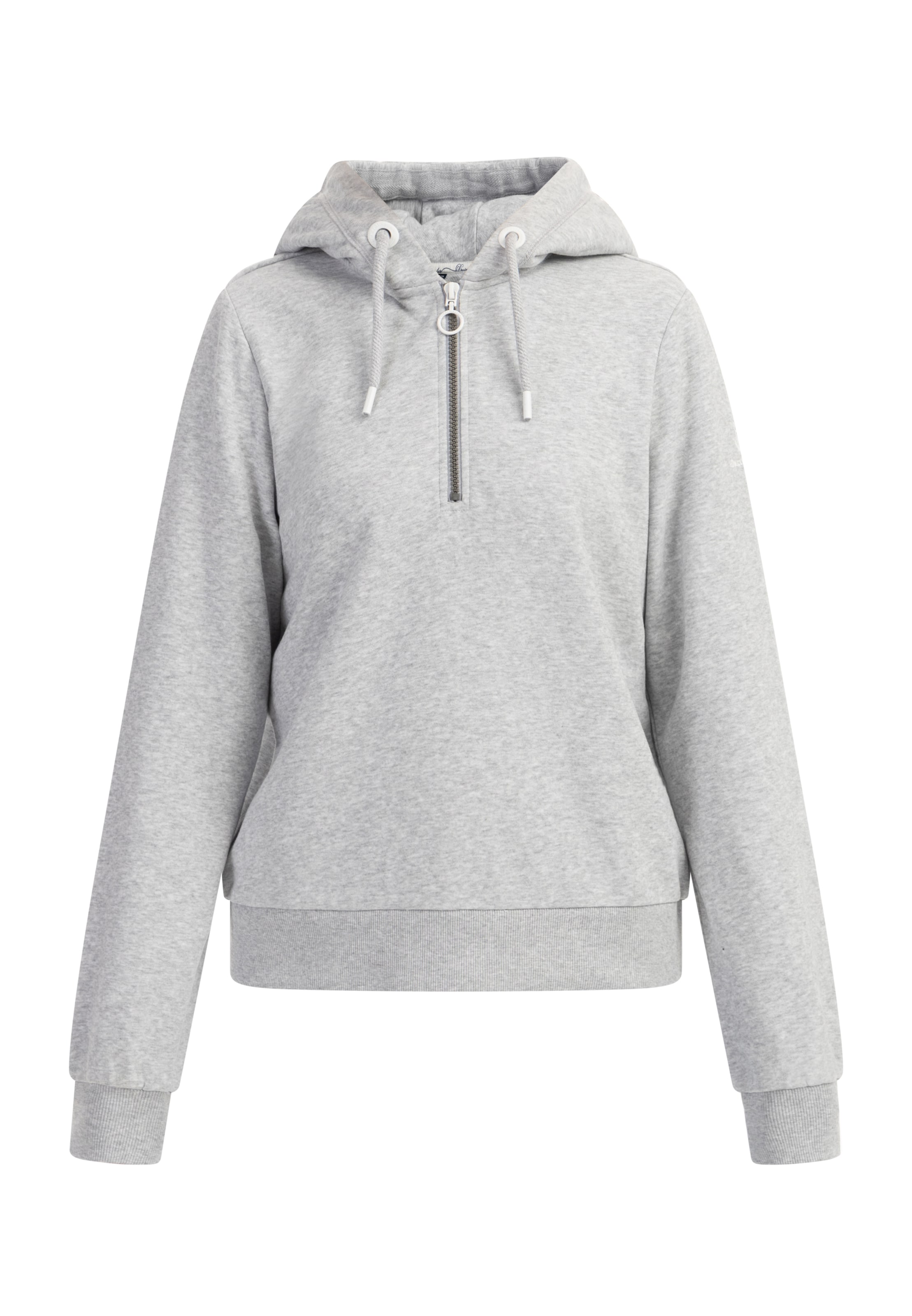 DreiMaster Maritim Sweatshirt 'Kilata' in Grau: Vorderseite