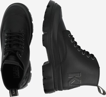 Karl Lagerfeld - Botas con cordones 'TREKKA' en negro