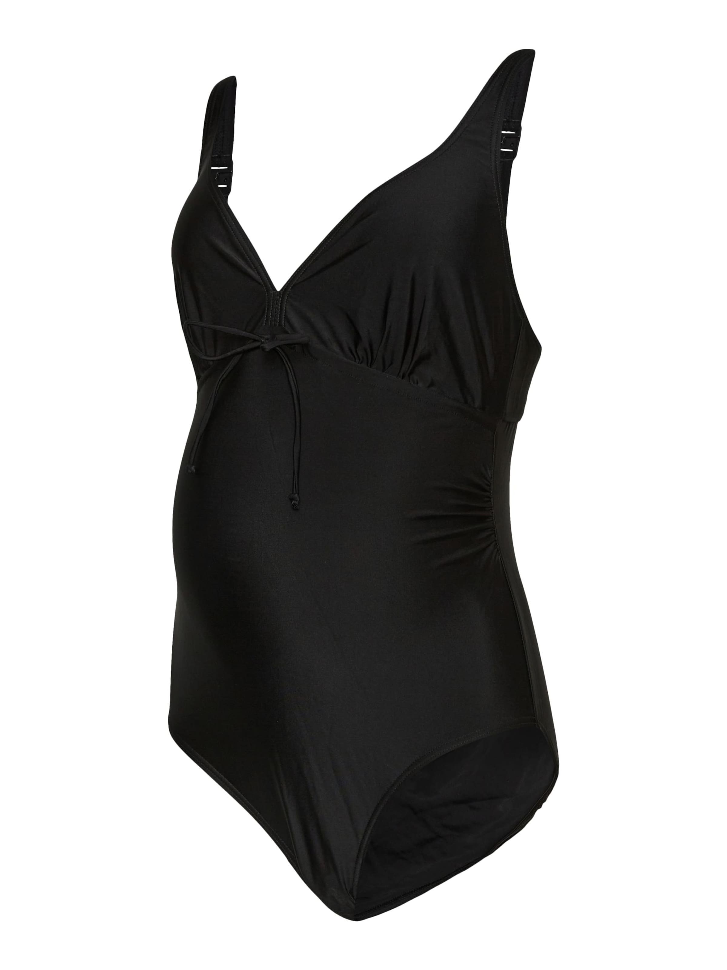 MAMALICIOUS Triangel Badedragt 'Josefine' i sort