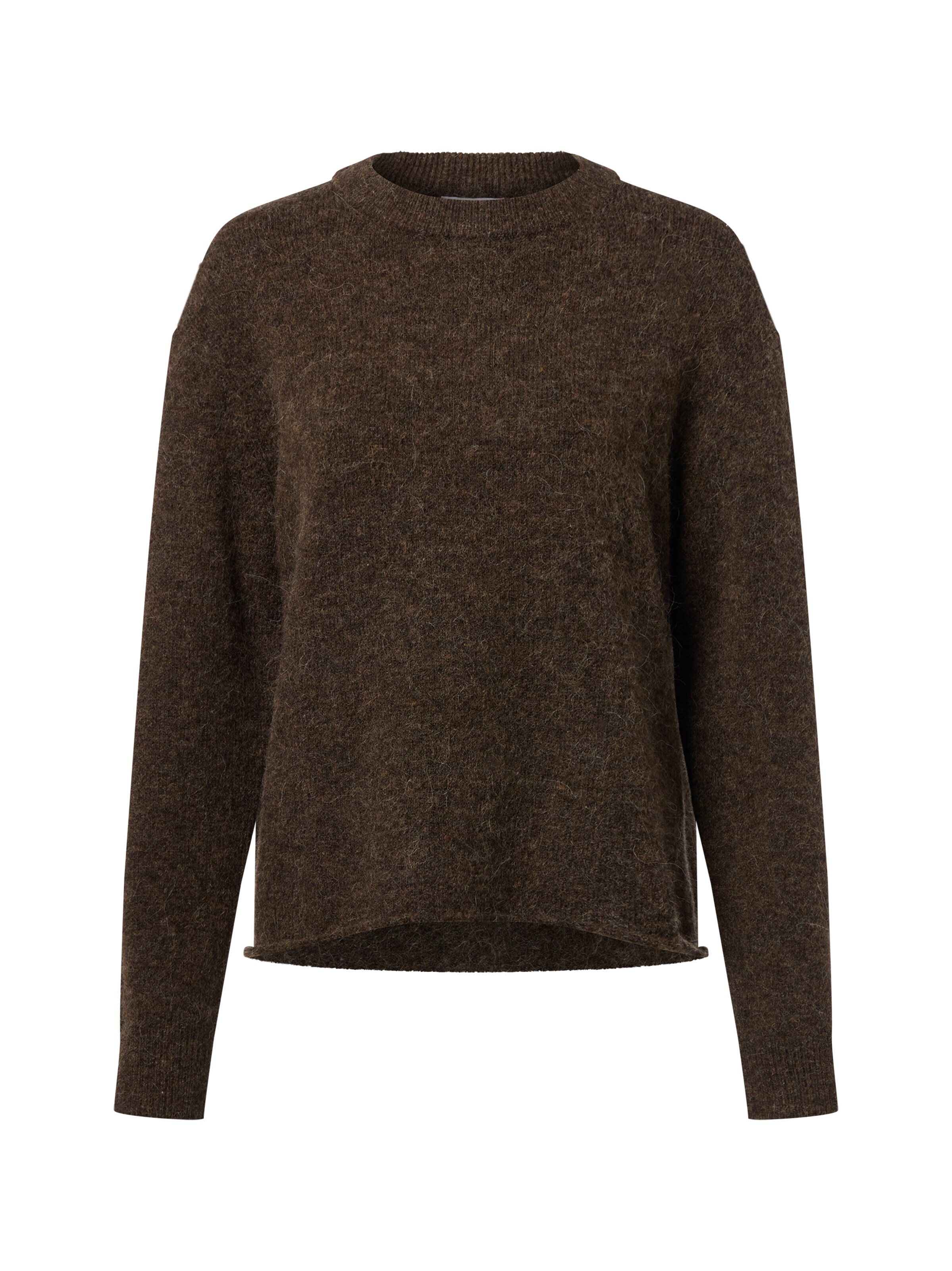 Marie Lund Pullover in Braun: Vorderseite