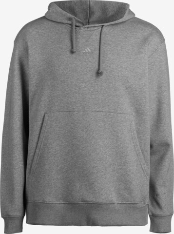 Sweat de sport ADIDAS SPORTSWEAR en gris : devant