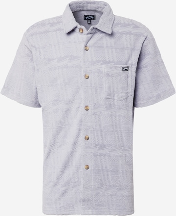 Coupe regular Chemise 'LOAFER' BILLABONG en gris : devant