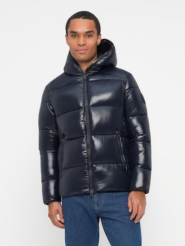 Veste d’hiver SAVE THE DUCK en bleu : devant