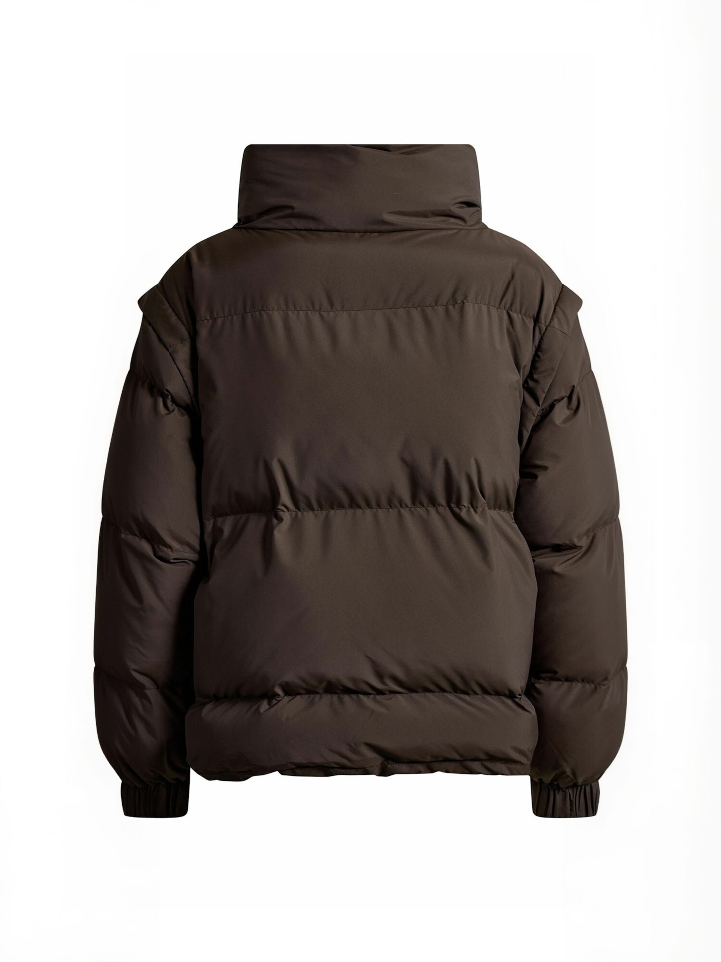 Cartel Copenhagen Winter jacket ' Alpine ' in Braun: Rückseite