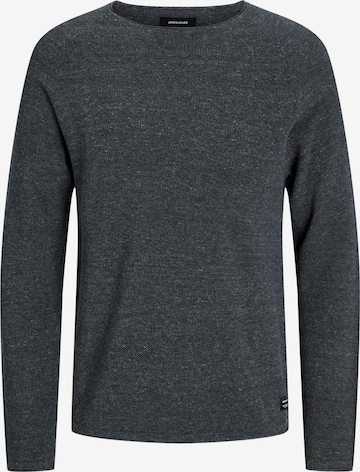 JACK & JONES Tröja 'JJEHill' i grå: framsida
