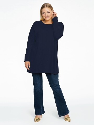 Yoek Pullover in Blau