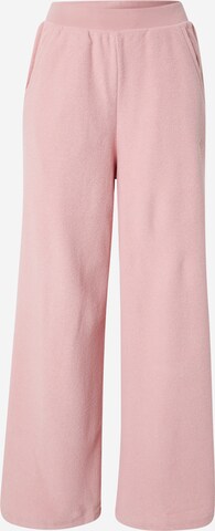 ADIDAS ORIGINALS Wide leg Trousers in Pink: front
