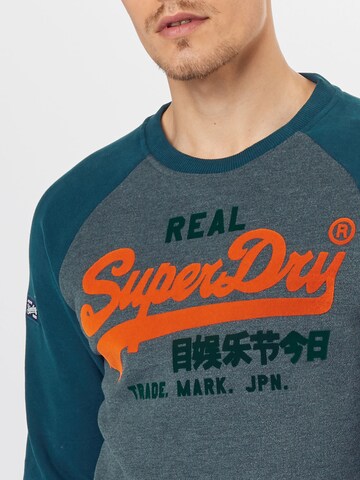 Effilé Sweat-shirt Superdry en gris