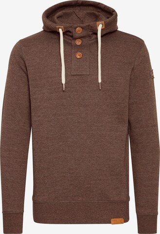 !Solid Sweatshirt 'TripStrip' in Brown: front