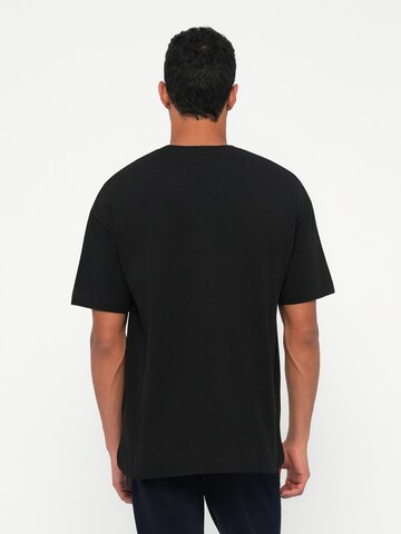 Samsøe Samsøe T-shirt 'JOEL' i svart