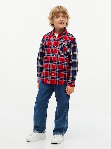 TOMMY HILFIGER Regular fit Button Up Shirt in Blue