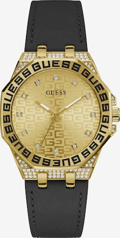 Orologio analogico 'INSIGNIA' di GUESS in nero: frontale