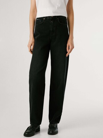 Pepe Jeans Baggy Jeans 'Addison' in Schwarz: Vorderseite
