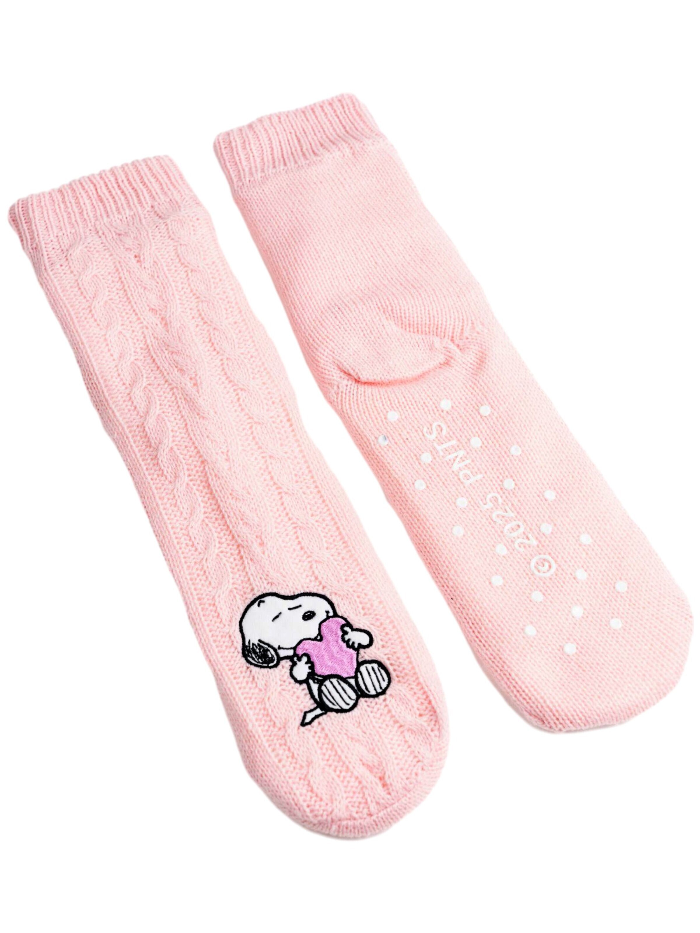 Snoopy & Die Peanuts Socken‌‌‌‌‌‌ in Pink