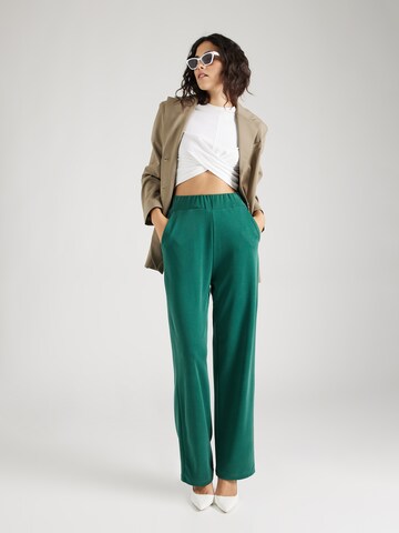 mbym Wide leg Broek 'Anjelica' in Groen