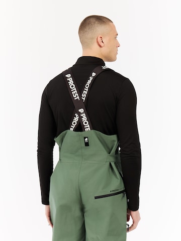 PROTEST Regular Workout Pants 'PRTBASE' in Green