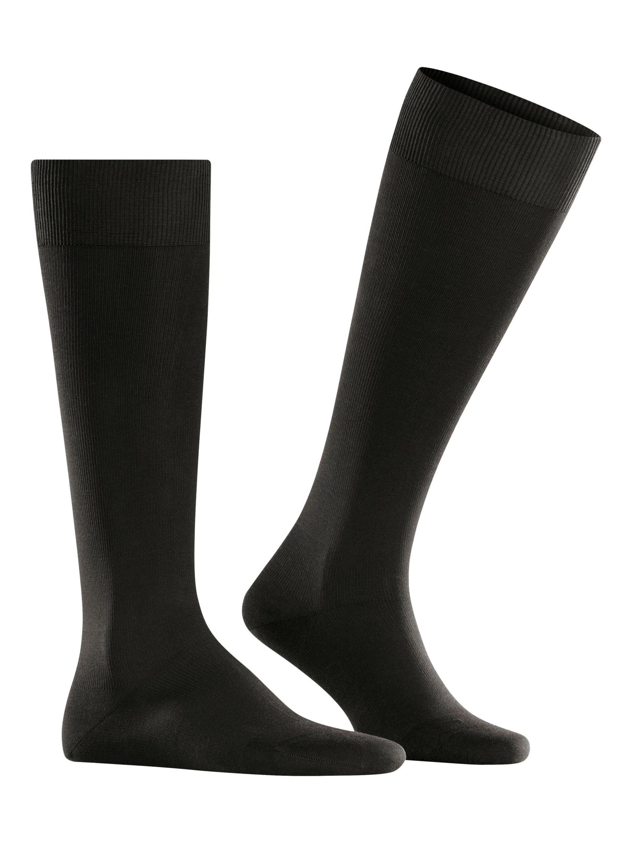 FALKE Kniestrümpfe 'Energizing Cotton'‌‌‌‌‌‌‌‌ in Braun