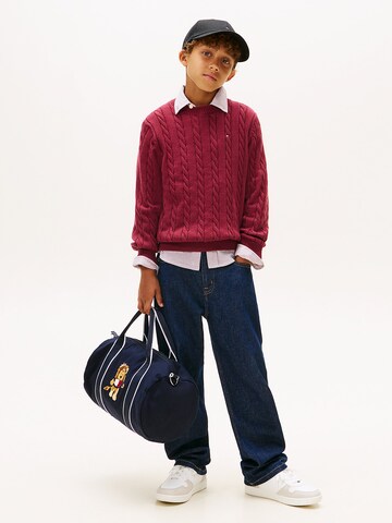 TOMMY HILFIGER Pullover 'Essential' in Rot